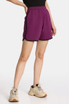 Rosaline Flex Fit Easy Movement Shorts - Plum Caspia — thumbnail 2